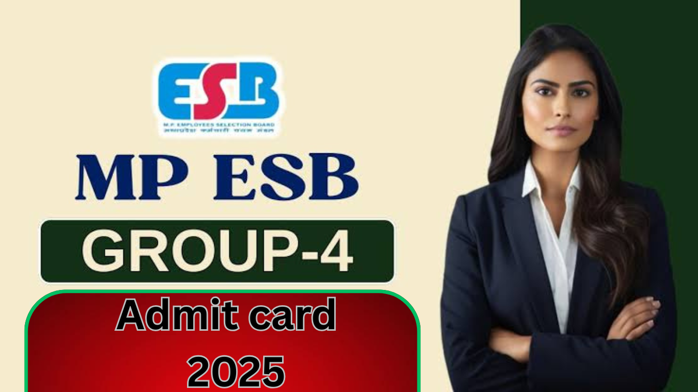 Read more about the article MPESB Group 4 Assistant Grade III, Stenographer & Other Post 966 Available Admit Card 2025. Recruitment Test 2024