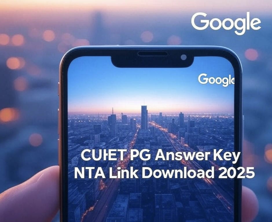 Read more about the article CUET PG Answer Key  NTA Link (Released) 2025 Download