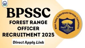 Read more about the article BPSSC Range Officer of Forest Recruitment 2025. Apply Online for 24 Post latest jobs