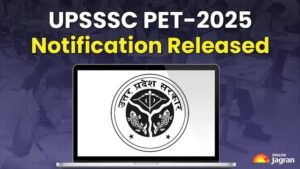 Read more about the article UPSSSC PET Online Notification Released 2025 form apply