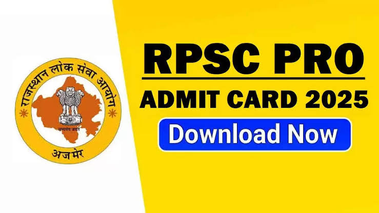 Read more about the article Rajasthan RPSC Public Relation Officer PRO Recruitment 2024 Admit Card for 06 Post now available